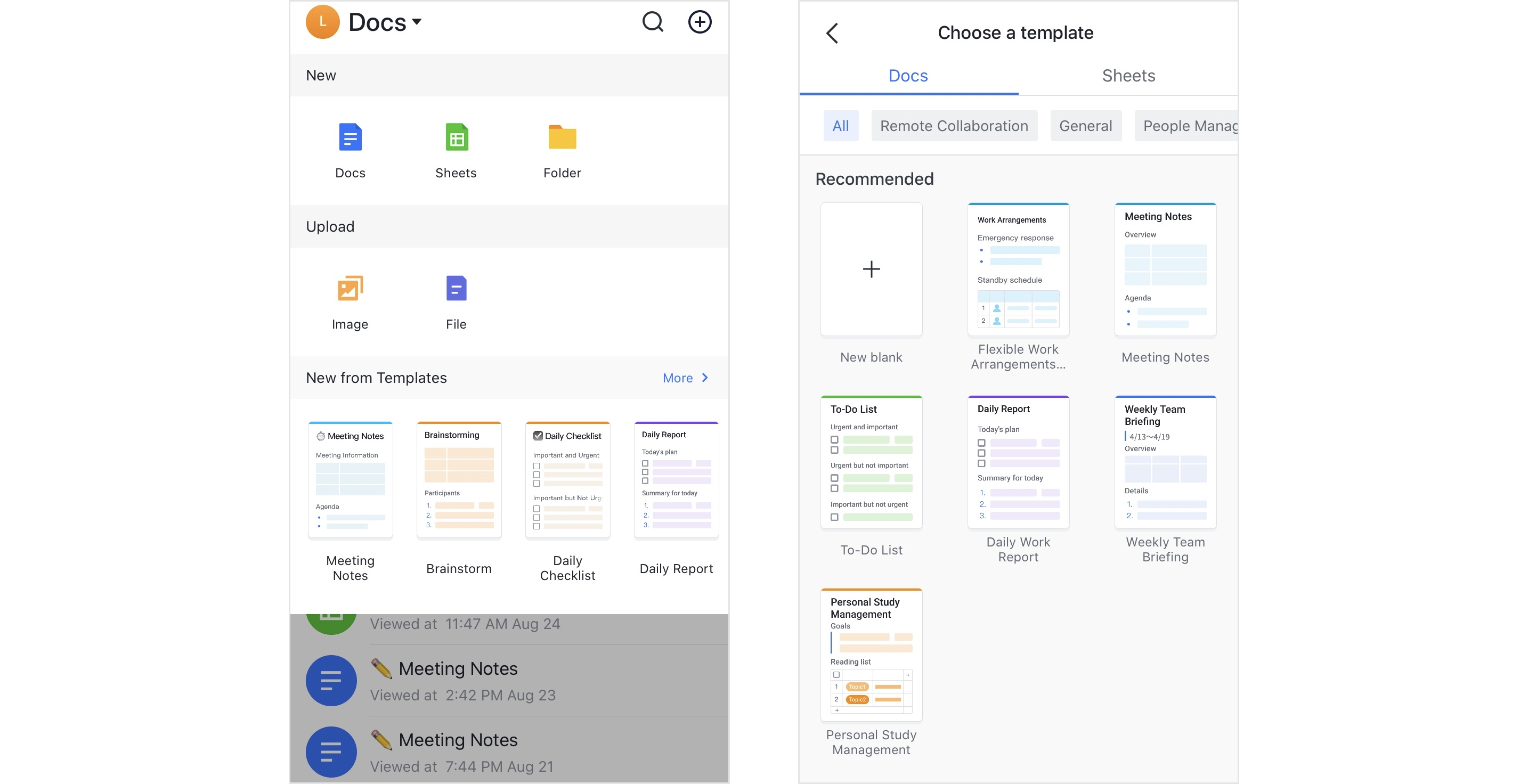 60 essential Docs templates to facilitate your work